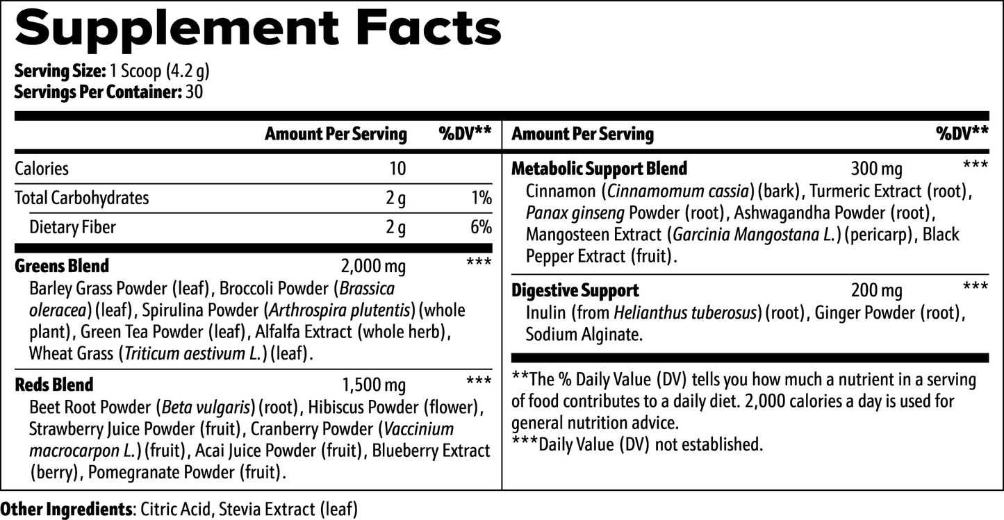 PROPR Greens Superfood Powder