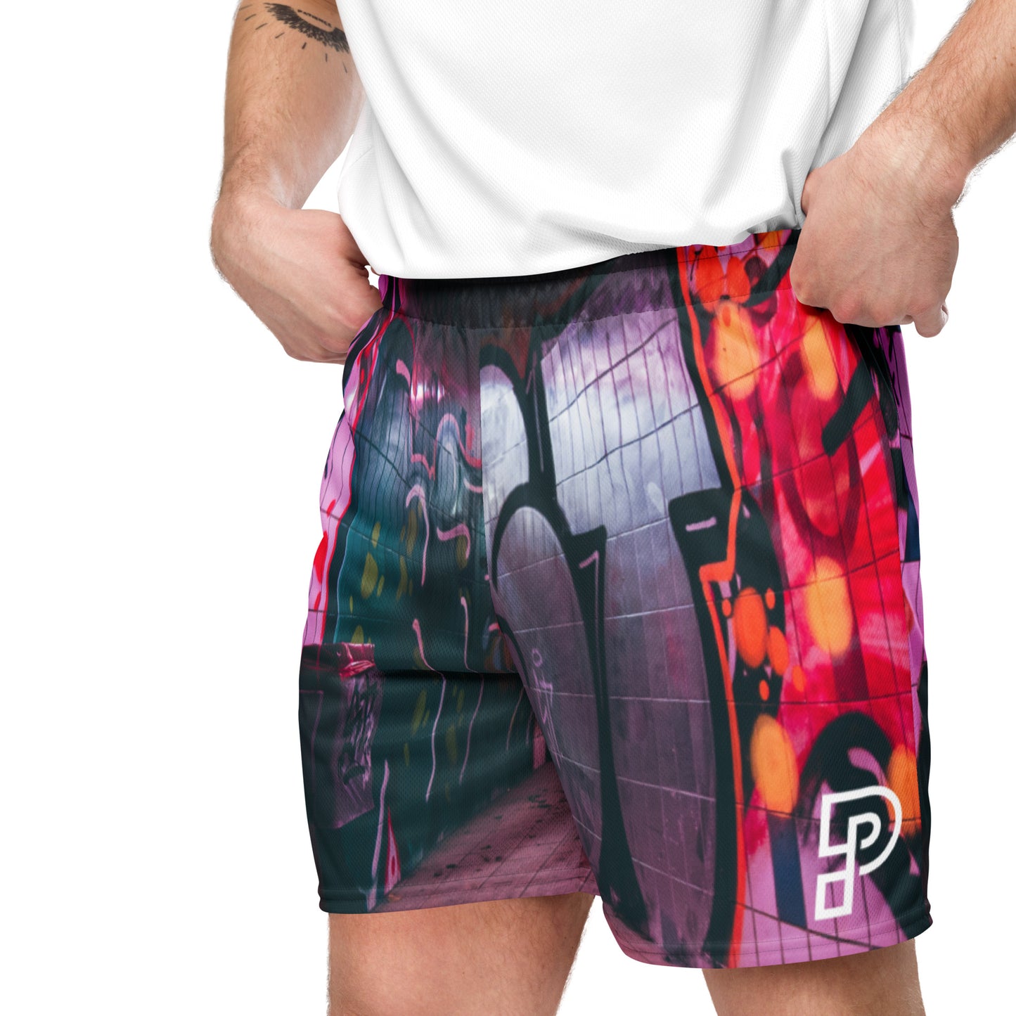 PROPR "Shanghai Streets" Mesh Shorts